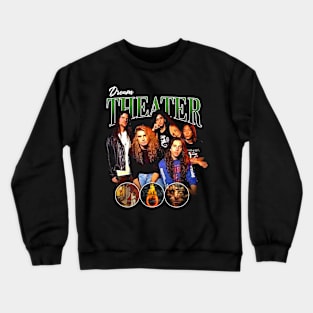 Breaking the Fourth Wall of Fashion Theater Band-Inspired T-Shirts, A Prog Rock Revelation Crewneck Sweatshirt